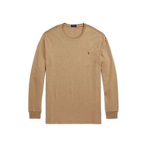 POLO RALPH LAUREN MEN'S L/S 5X BIG T-SHIRT~CAMEL HEATHER~NWT
